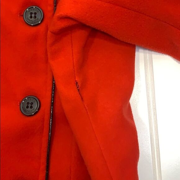 Steve Madden color block Pea Coat - Picture 8 of 8